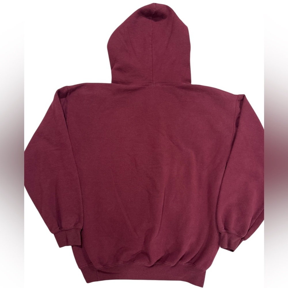 Glidan Maroon Red White Lettering HARVARD Sweater Women’s Size Medium - Picture 2 of 5